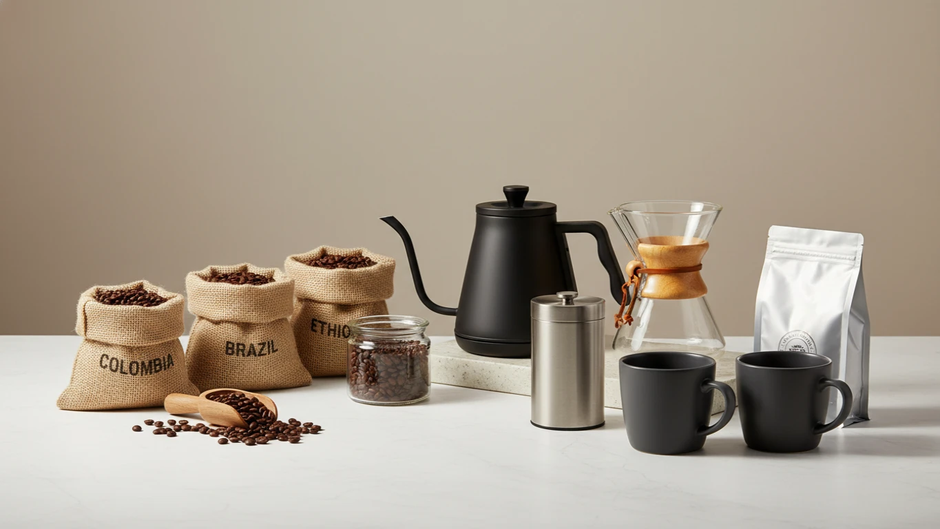 Kit de Café Gourmet Selecionado