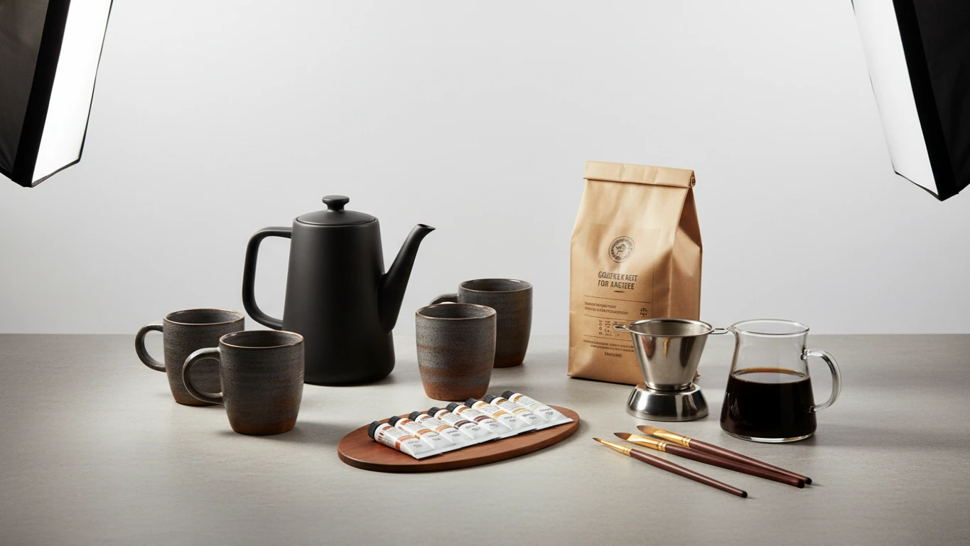 Kit de Café Gourmet para Artistas