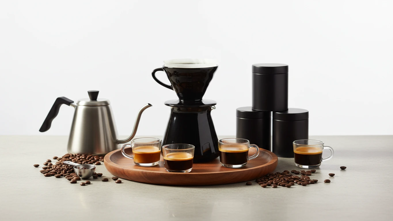 Kit de Café Gourmet para Degustação