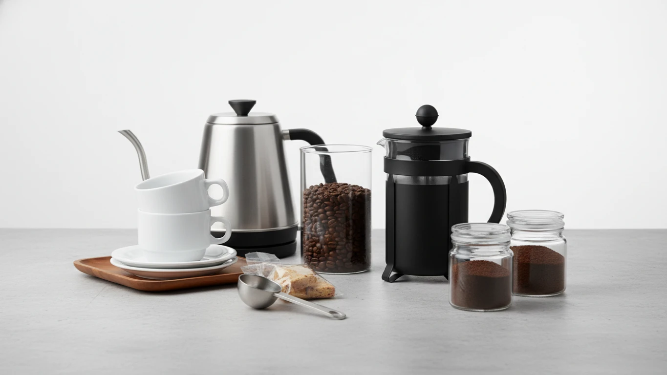 Kit de Café Gourmet para Escritório