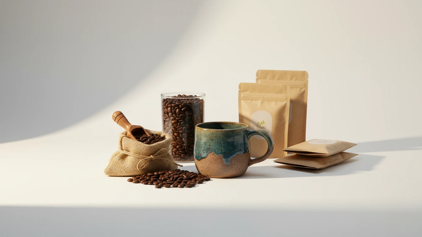 Kit de Cafés Gourmet com Xícara Artesanal
