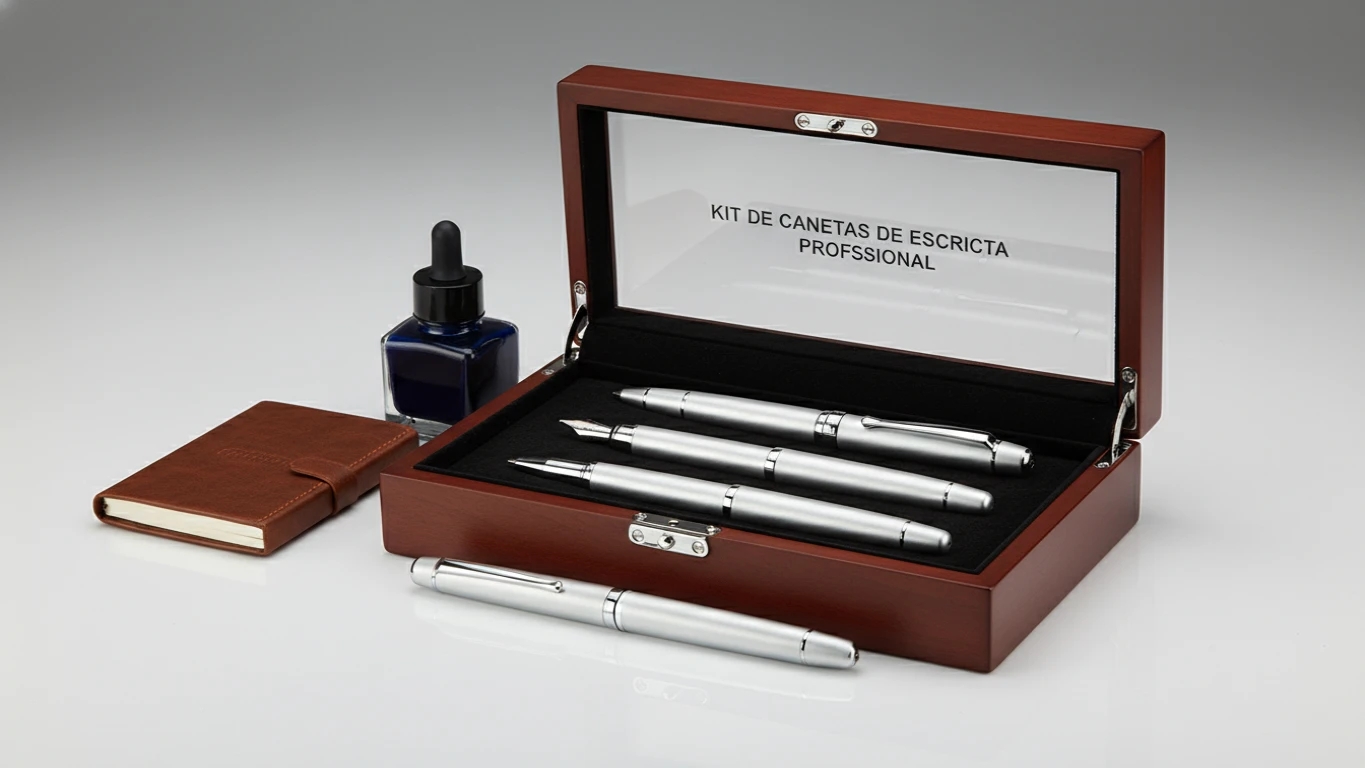 Kit de Canetas de Escrita Profissional