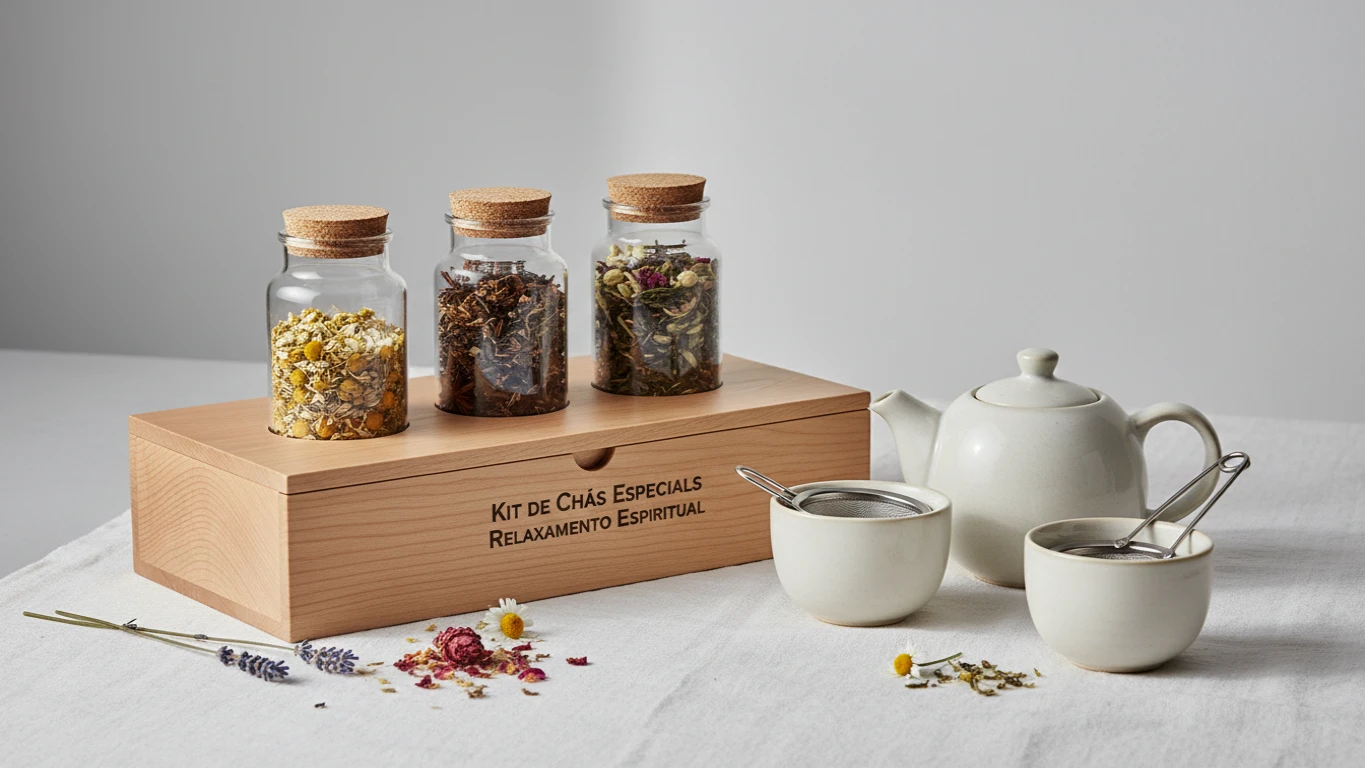 Kit de Chás Especiais Relaxamento Espiritual