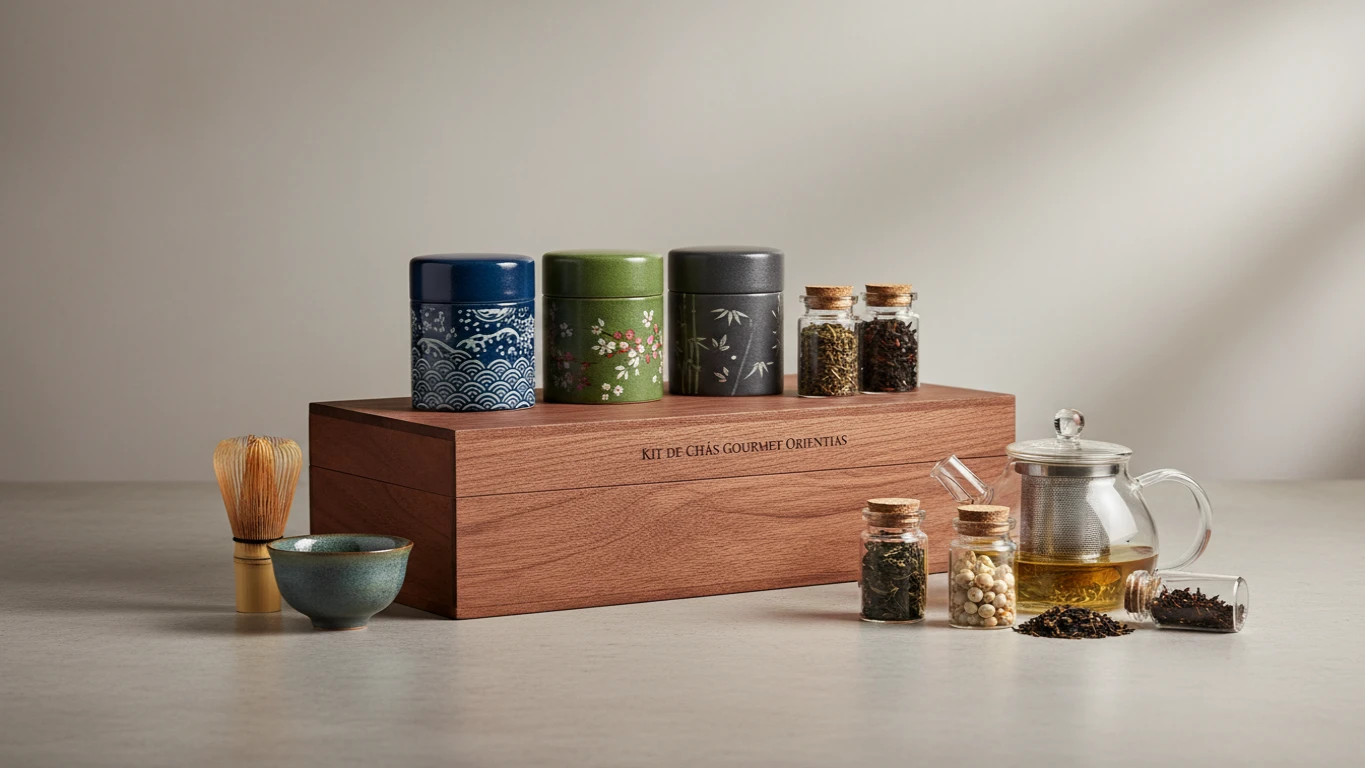Kit de Chás Gourmet Orientais