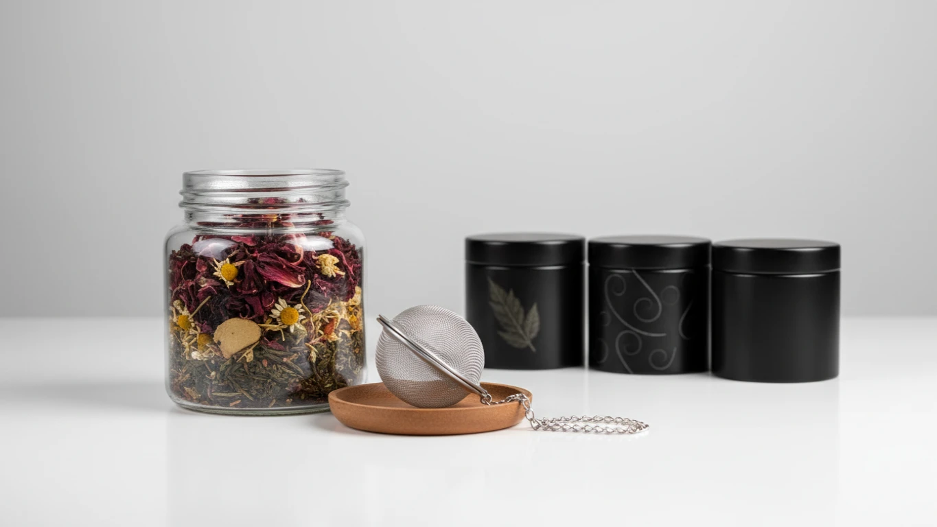 Kit de Chás Importados com Infusor