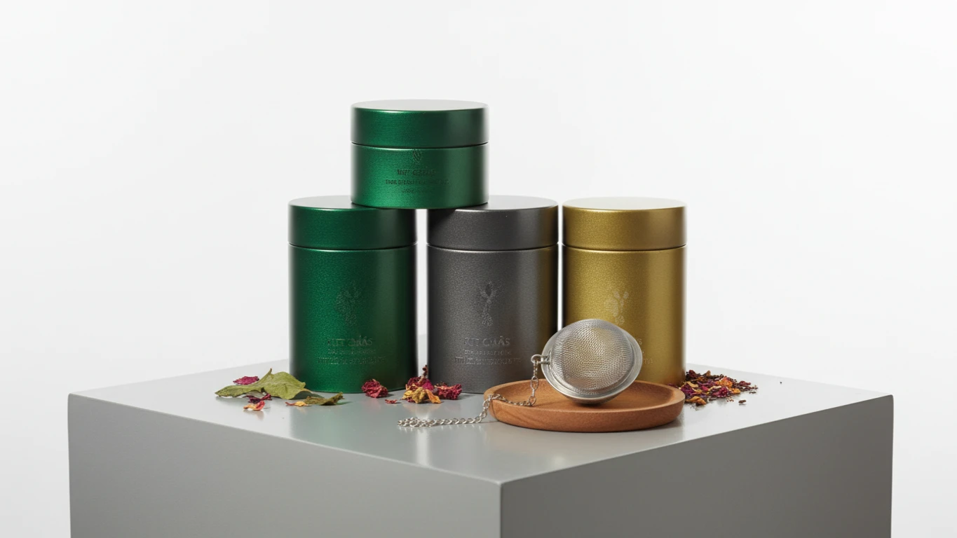 Kit de Chás Importados e Infusor