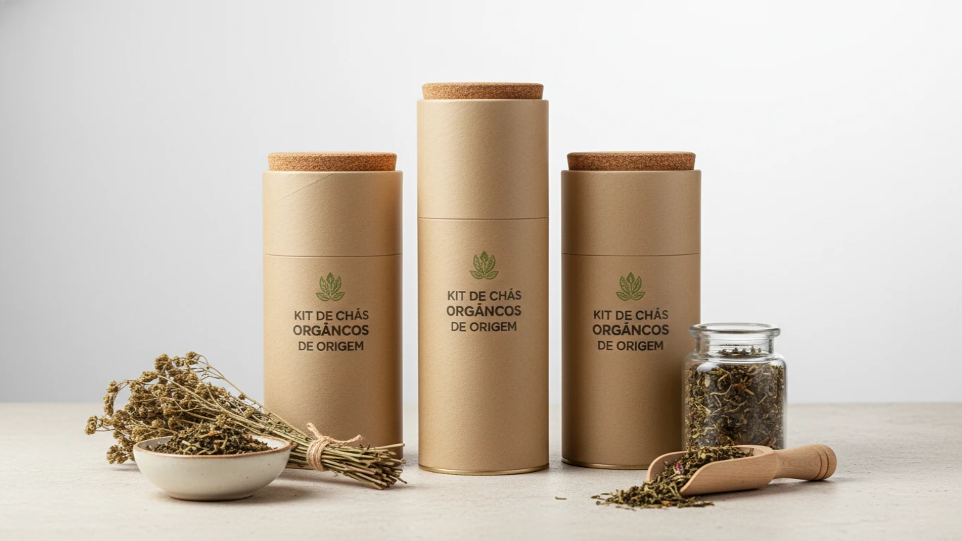 Kit de Chás Orgânicos de Origem
