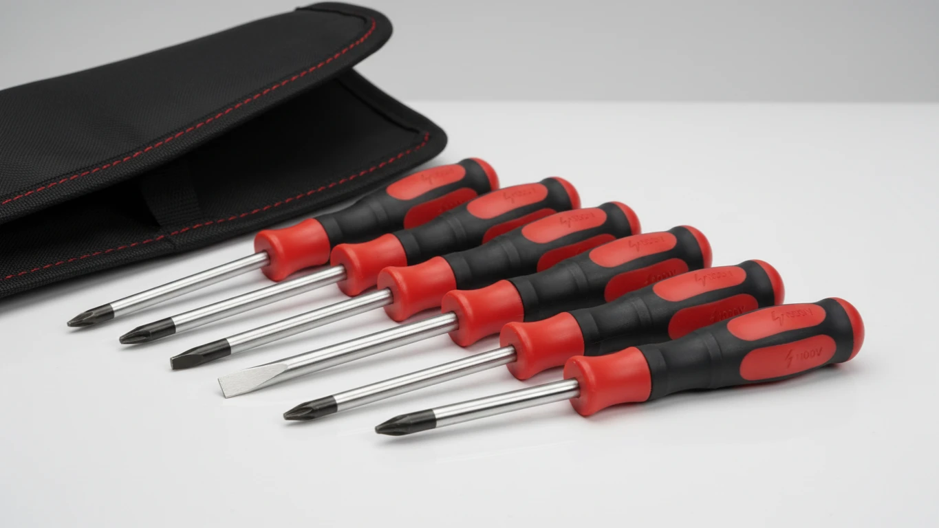 Kit de Chaves de Fenda Isoladas 1000V
