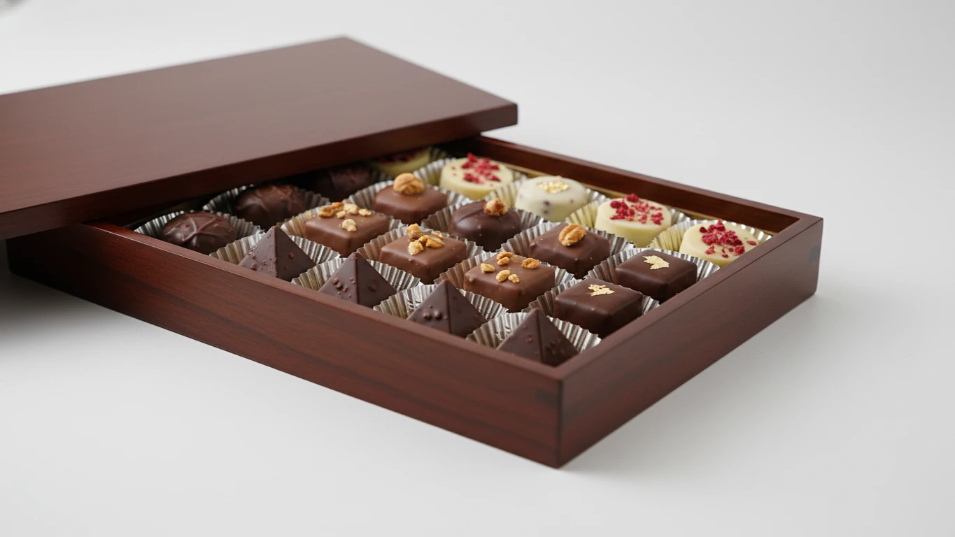 Kit de Chocolates Suíços de Luxo