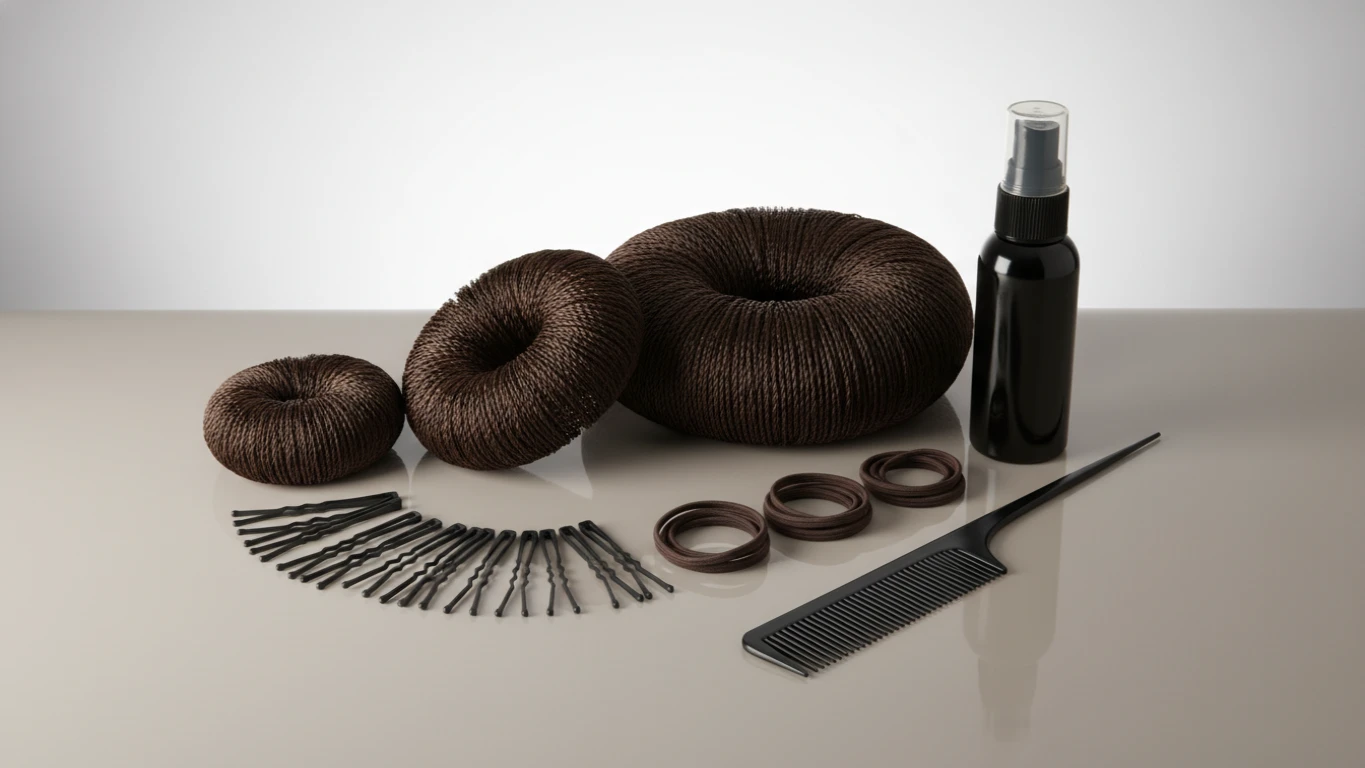 Kit de Coque Profissional para Cabelo