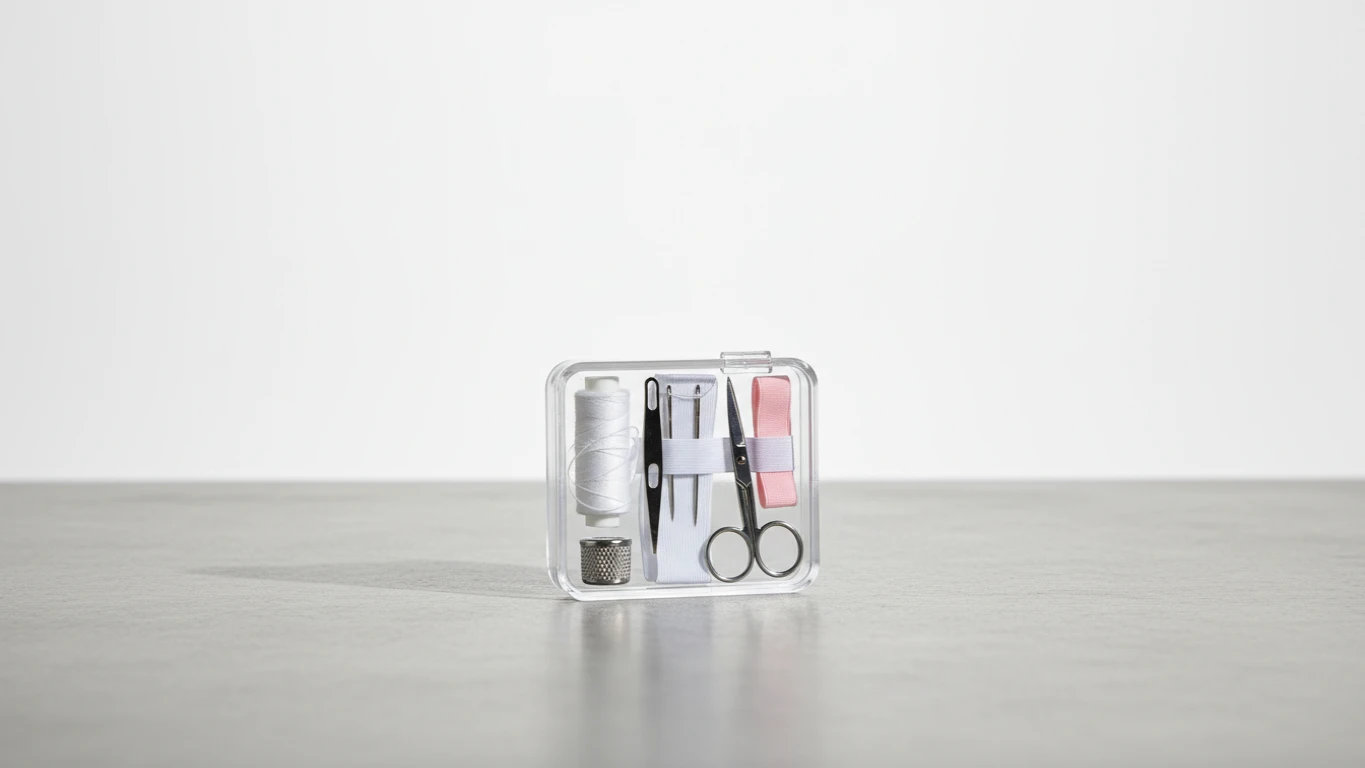 Kit de Costura Compacto para Sapatilhas