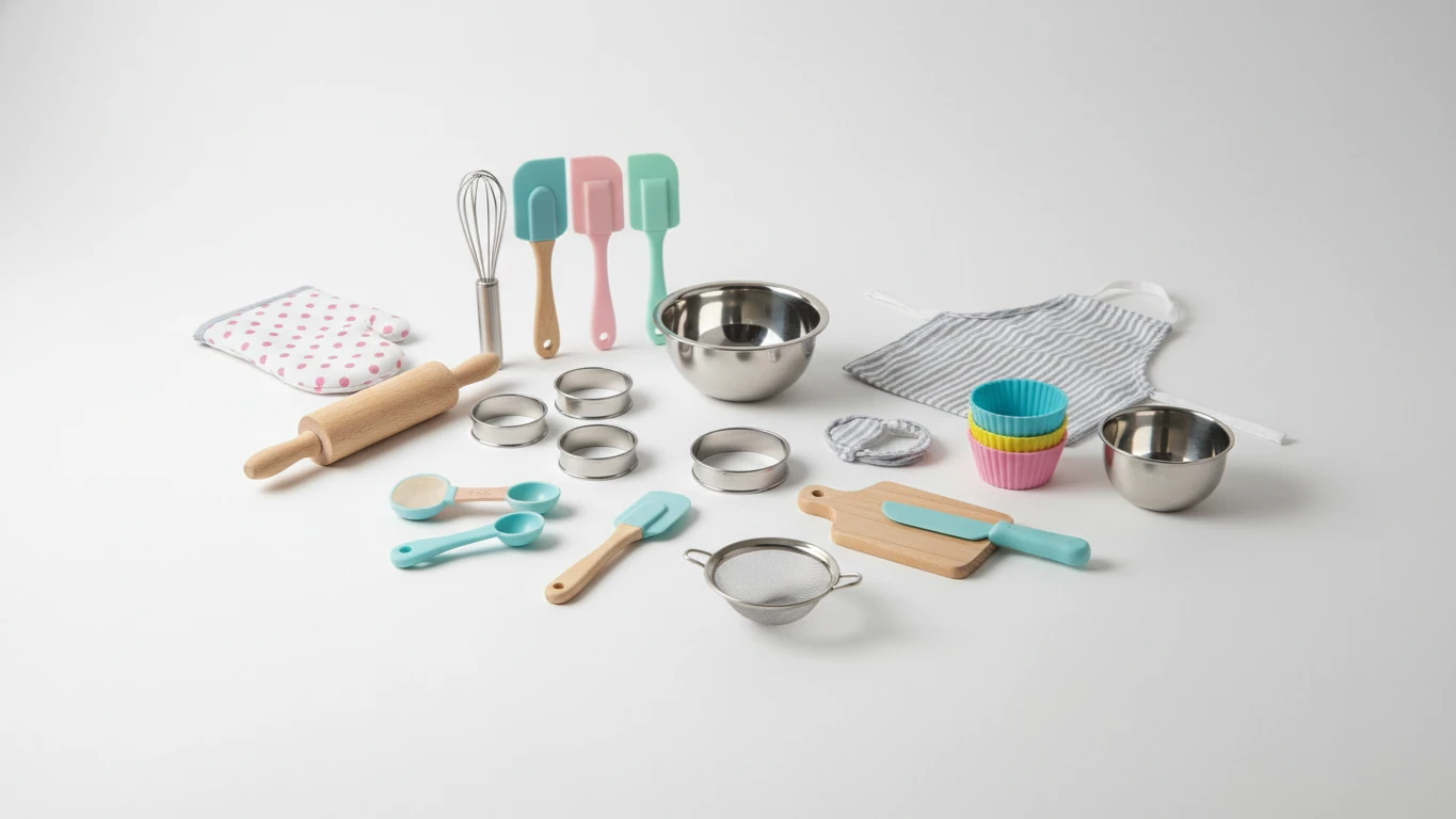 Kit de Cozinha e Confeitaria Infantil