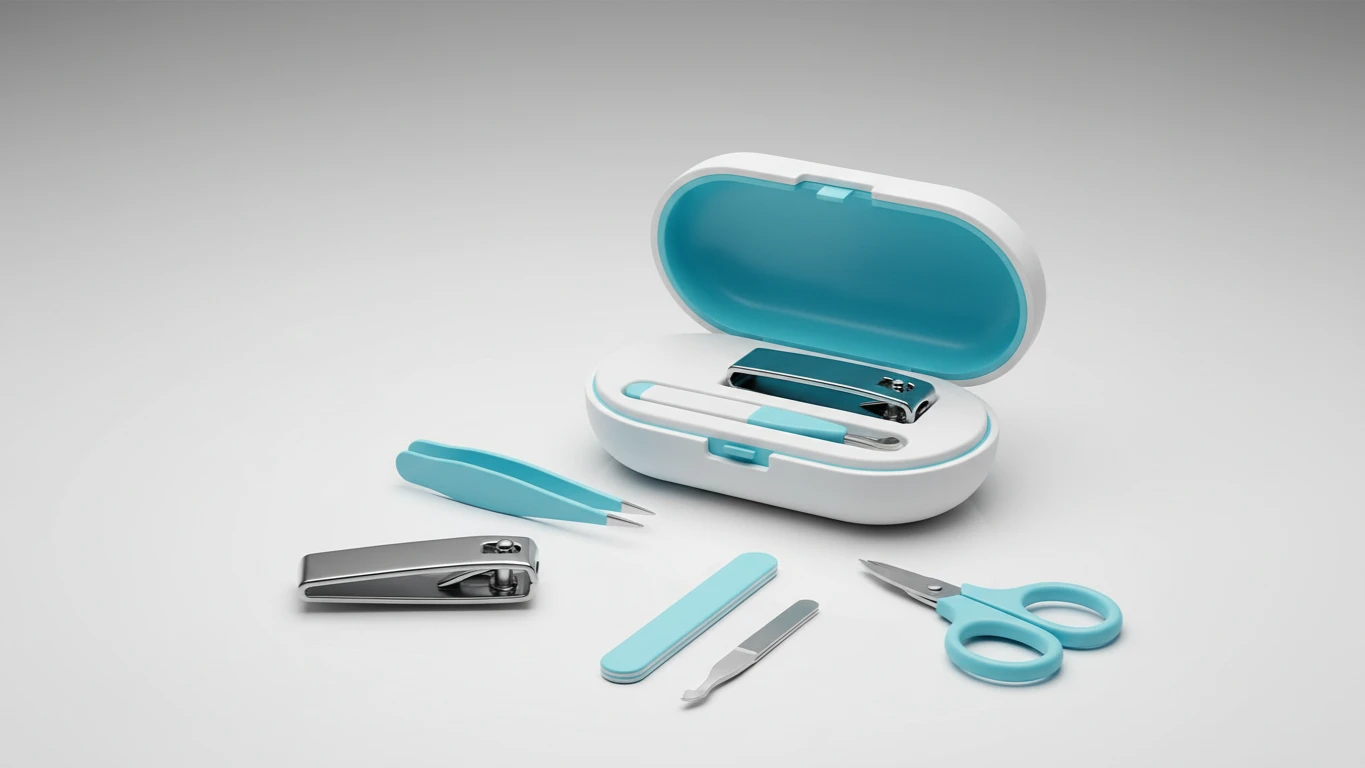 Kit de Cuidados para Unhas do Bebê