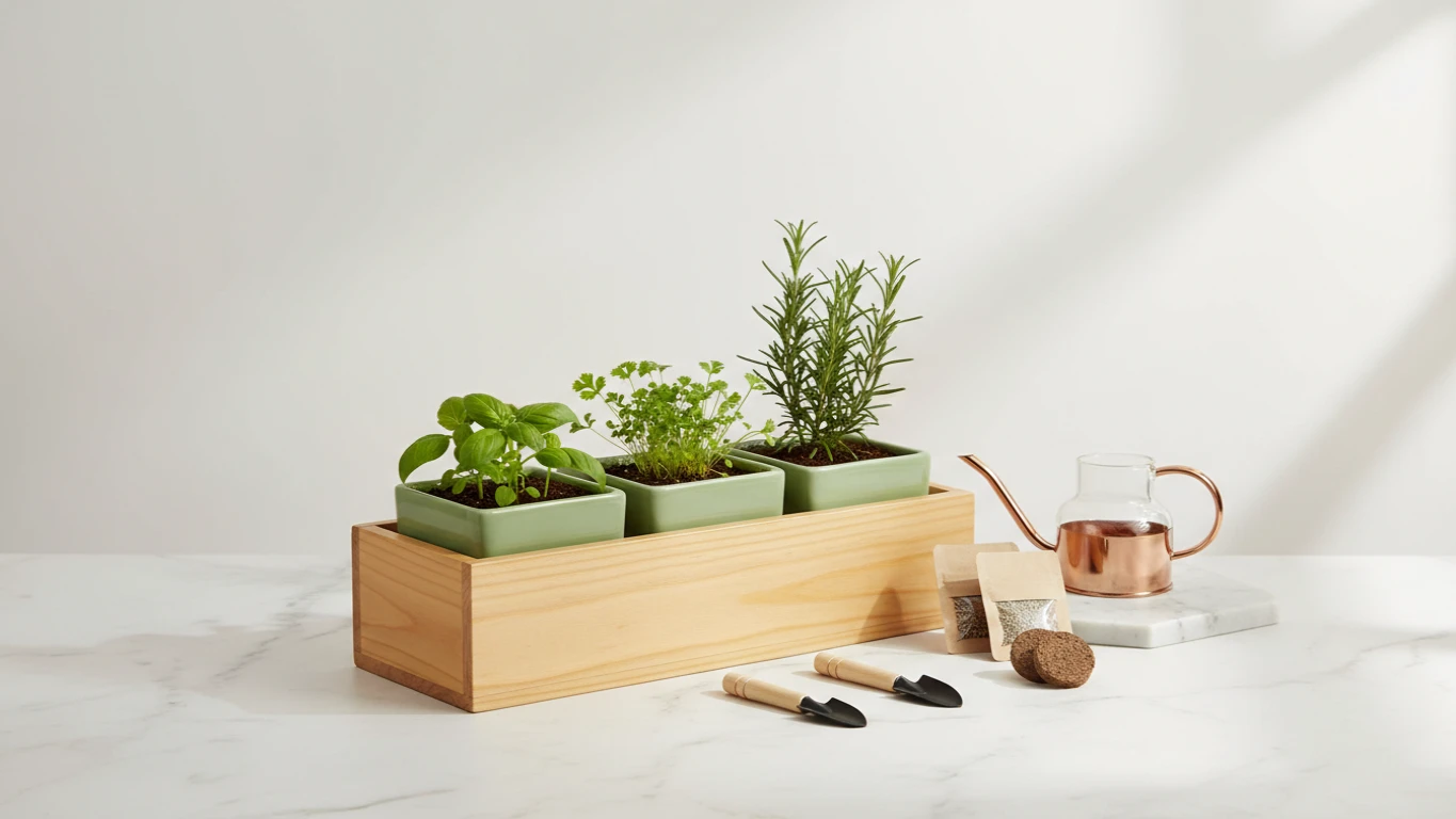 Kit de Cultivo de Ervas e Temperos