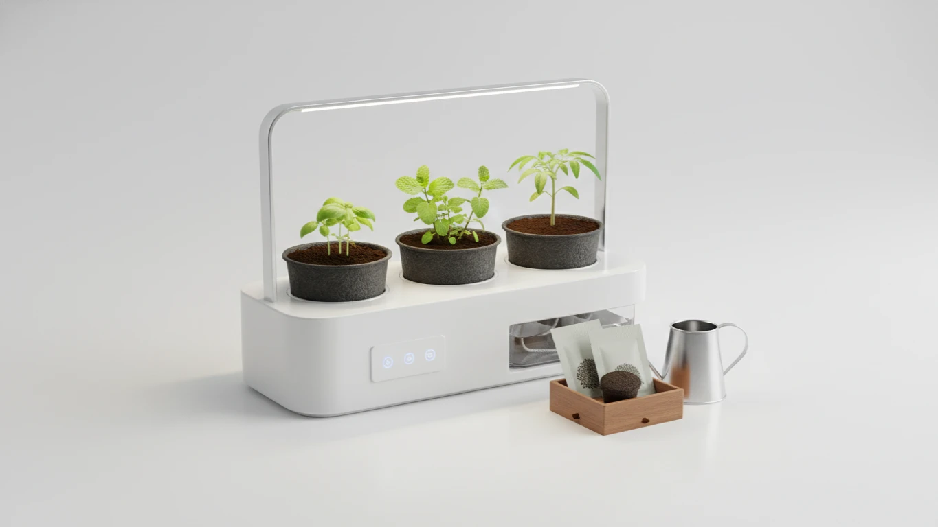 Kit de Cultivo de Horta Orgânica Inteligente