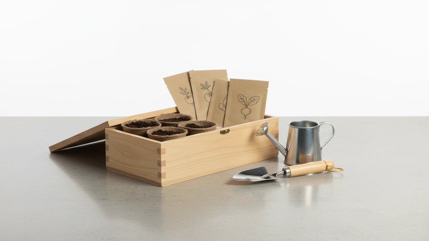 Kit de Cultivo de Hortaliças Orgânicas