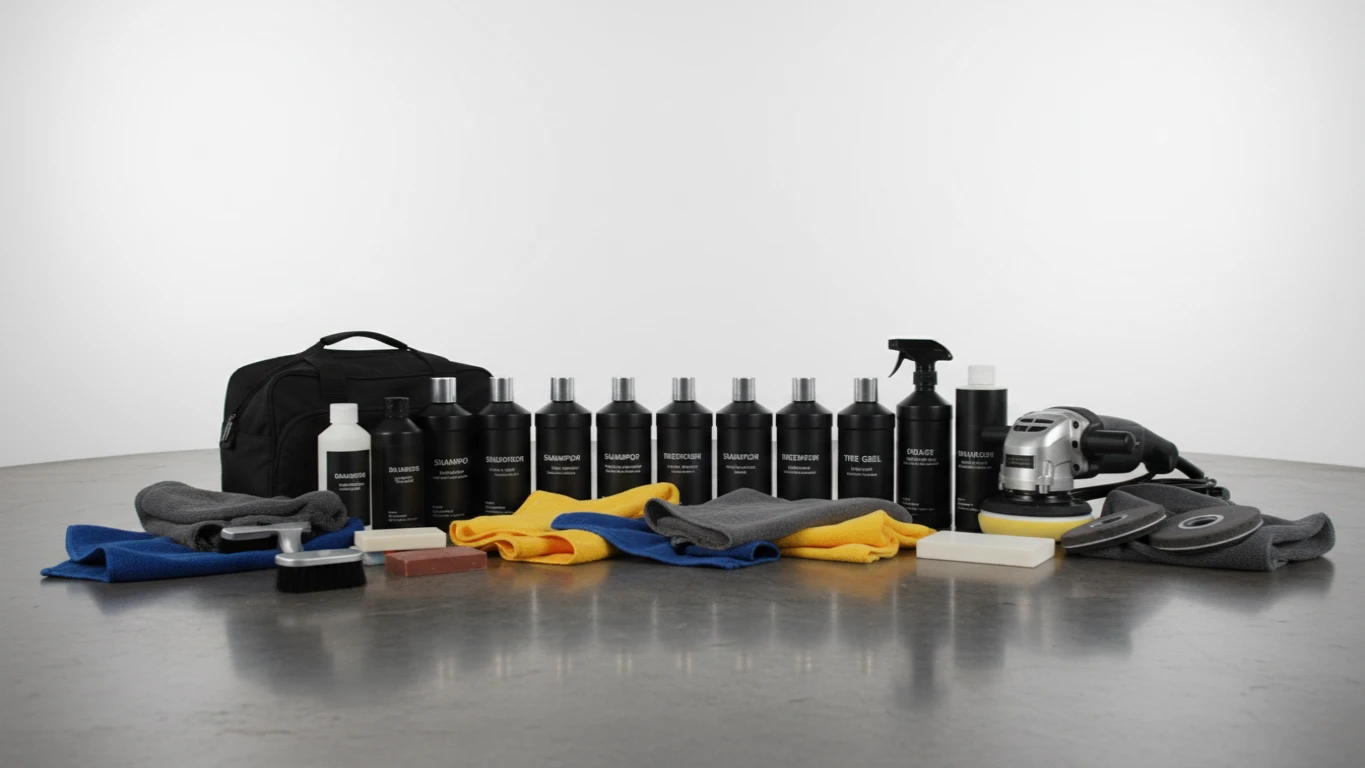 Kit de Detalhamento Automotivo Completo