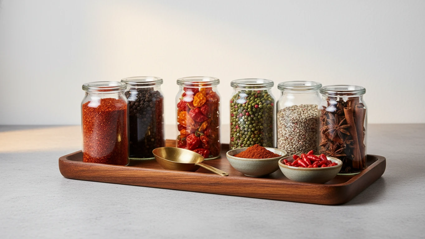 Kit de Especiarias e Pimentas Regionais