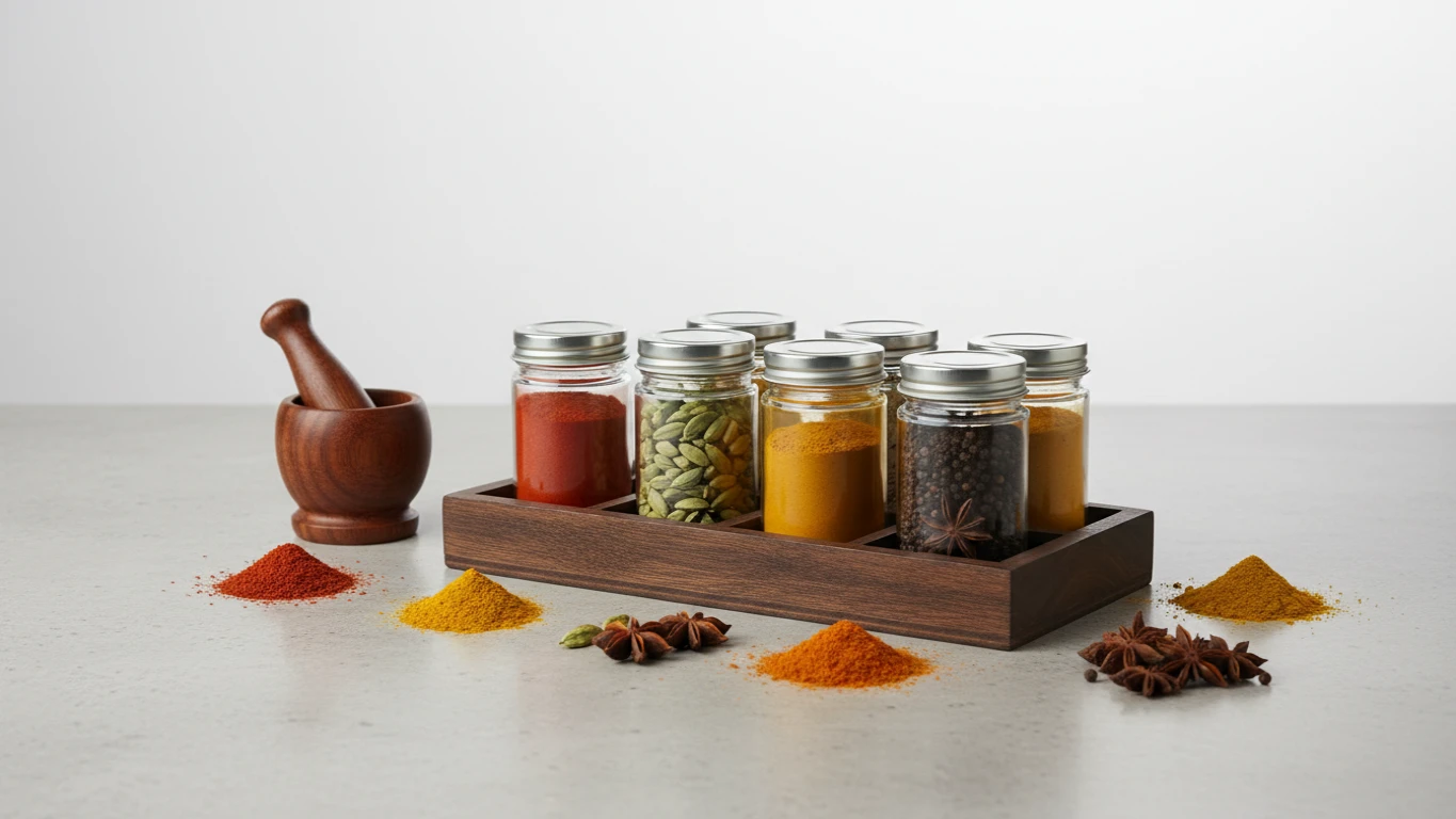 Kit de Especiarias para Culinária Internacional