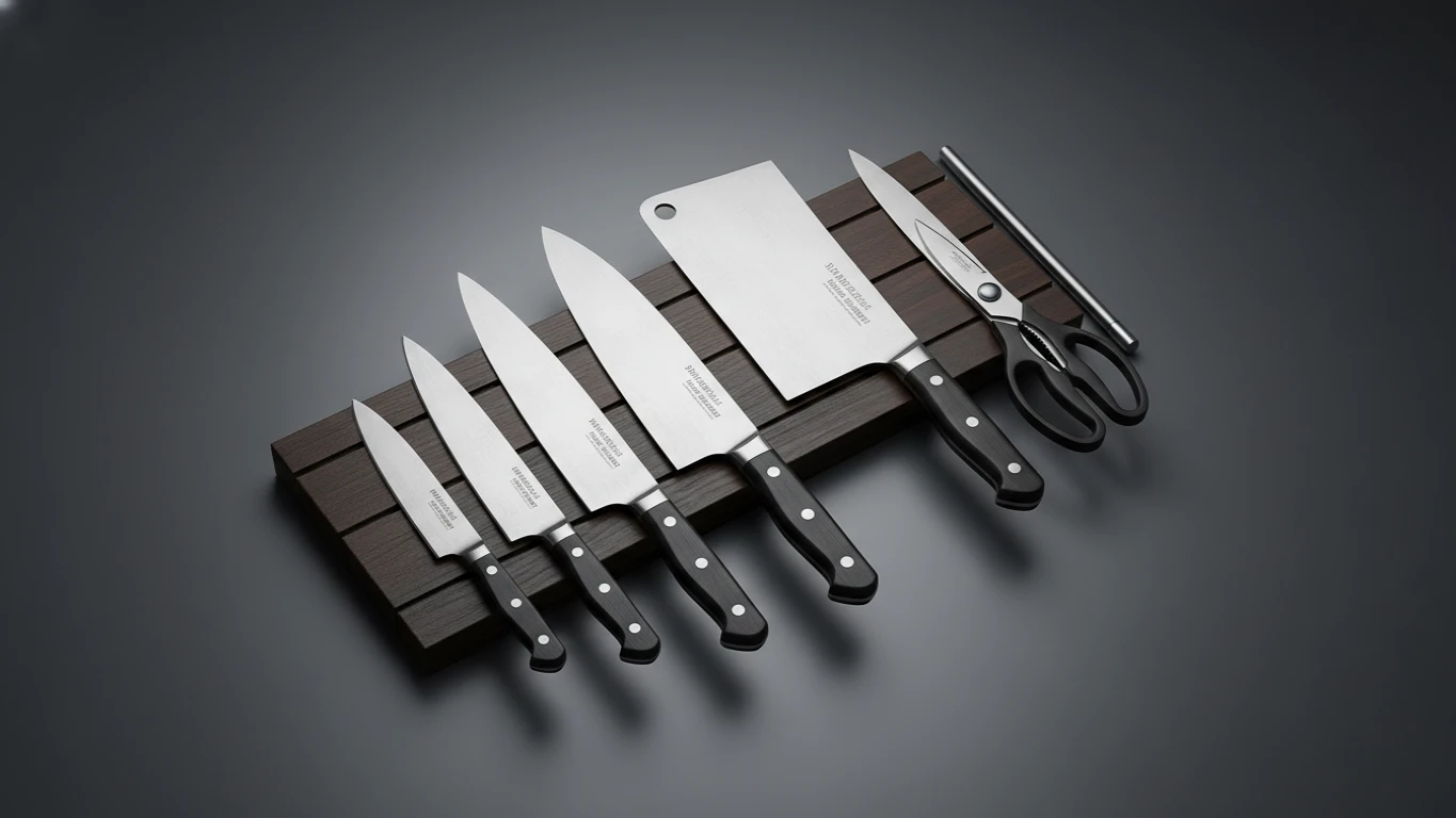 Kit de Facas de Cozinha Profissional