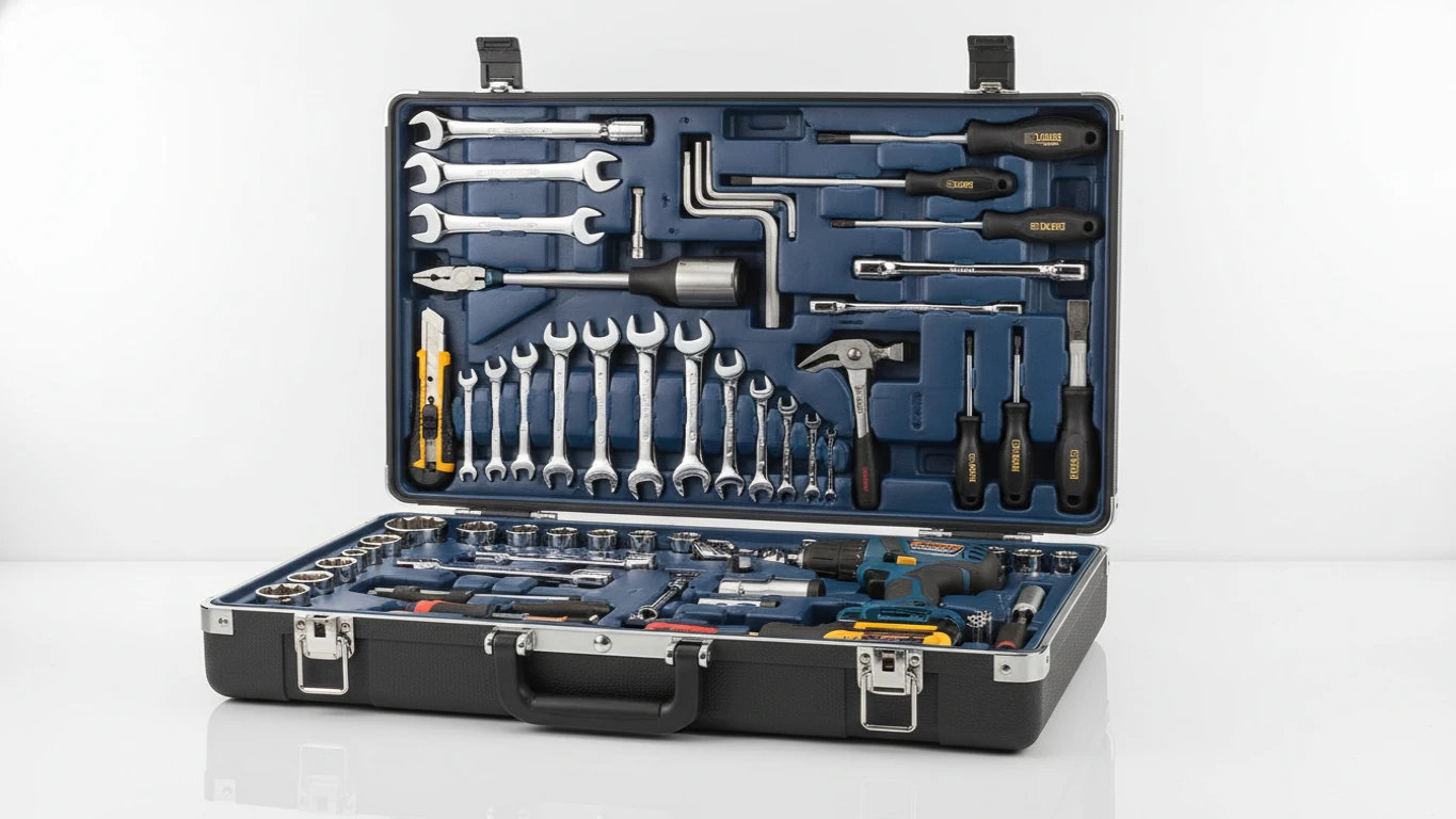 Kit de Ferramentas Completo em Maleta