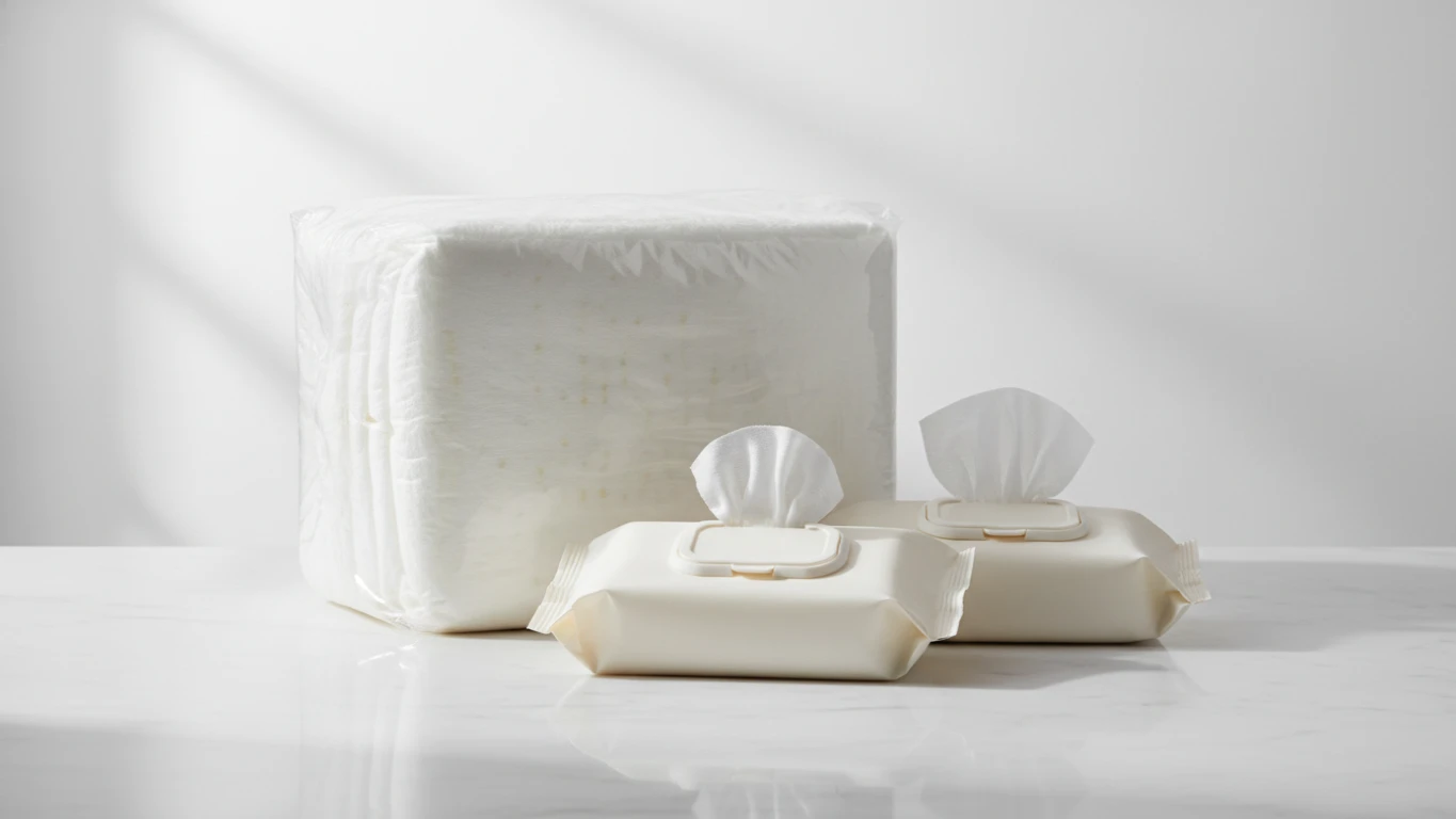 Kit de Fraldas e Lenços Umedecidos Premium