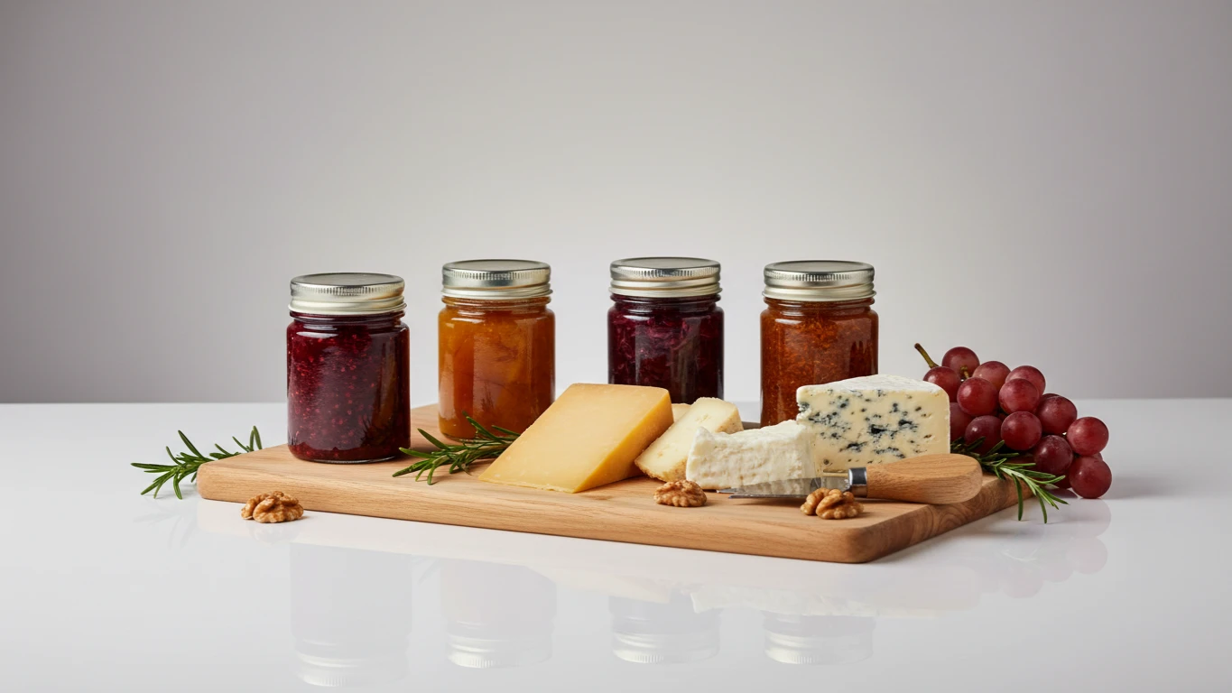 Kit de Geleias Gourmet para Queijos