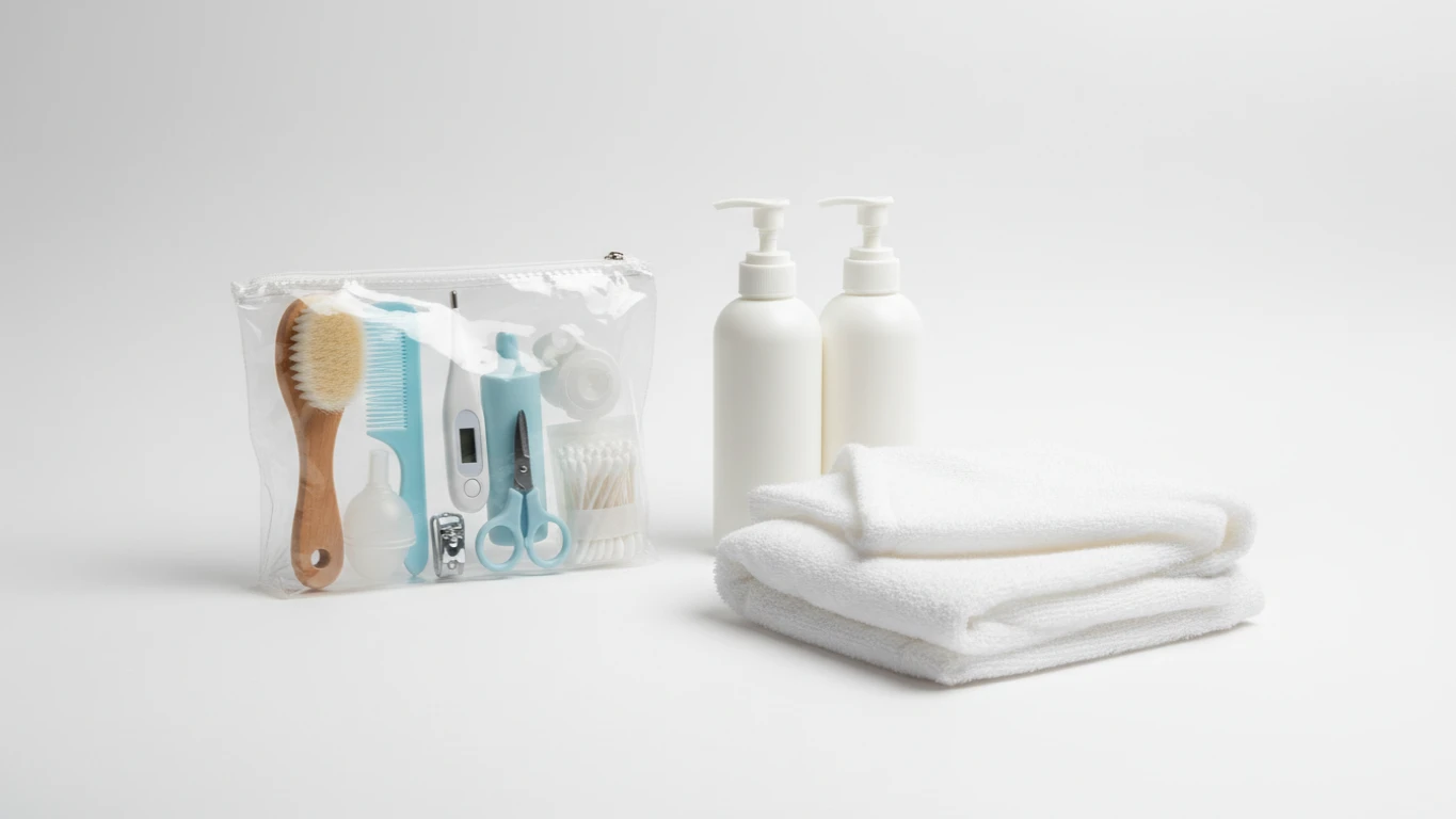 Kit de Higiene Essencial para Recém-Nascidos