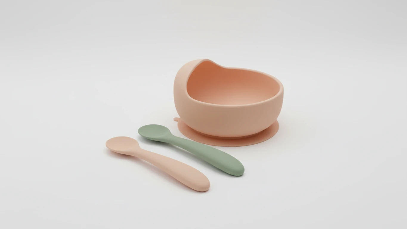 Kit de Introdução Alimentar com Colheres de Silicone