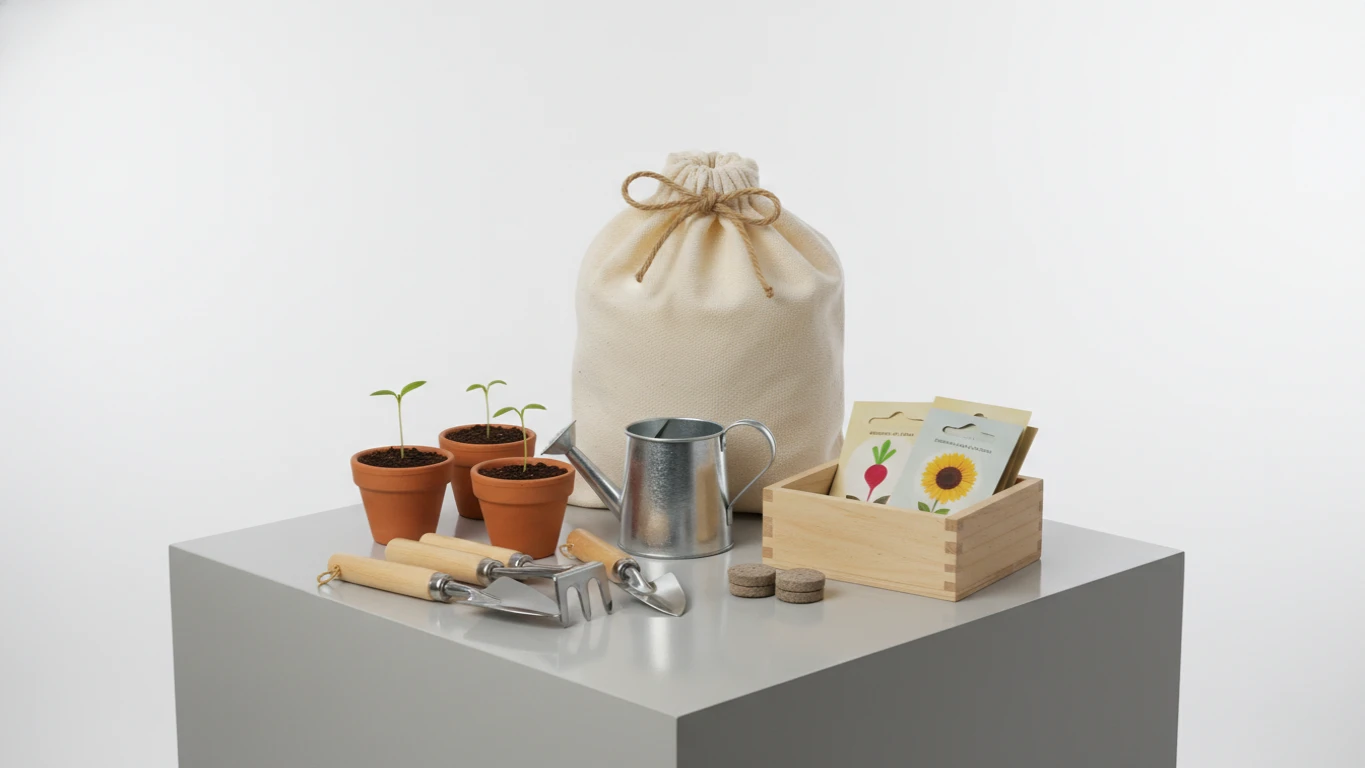 Kit de Jardinagem para Pequenos Cultivadores