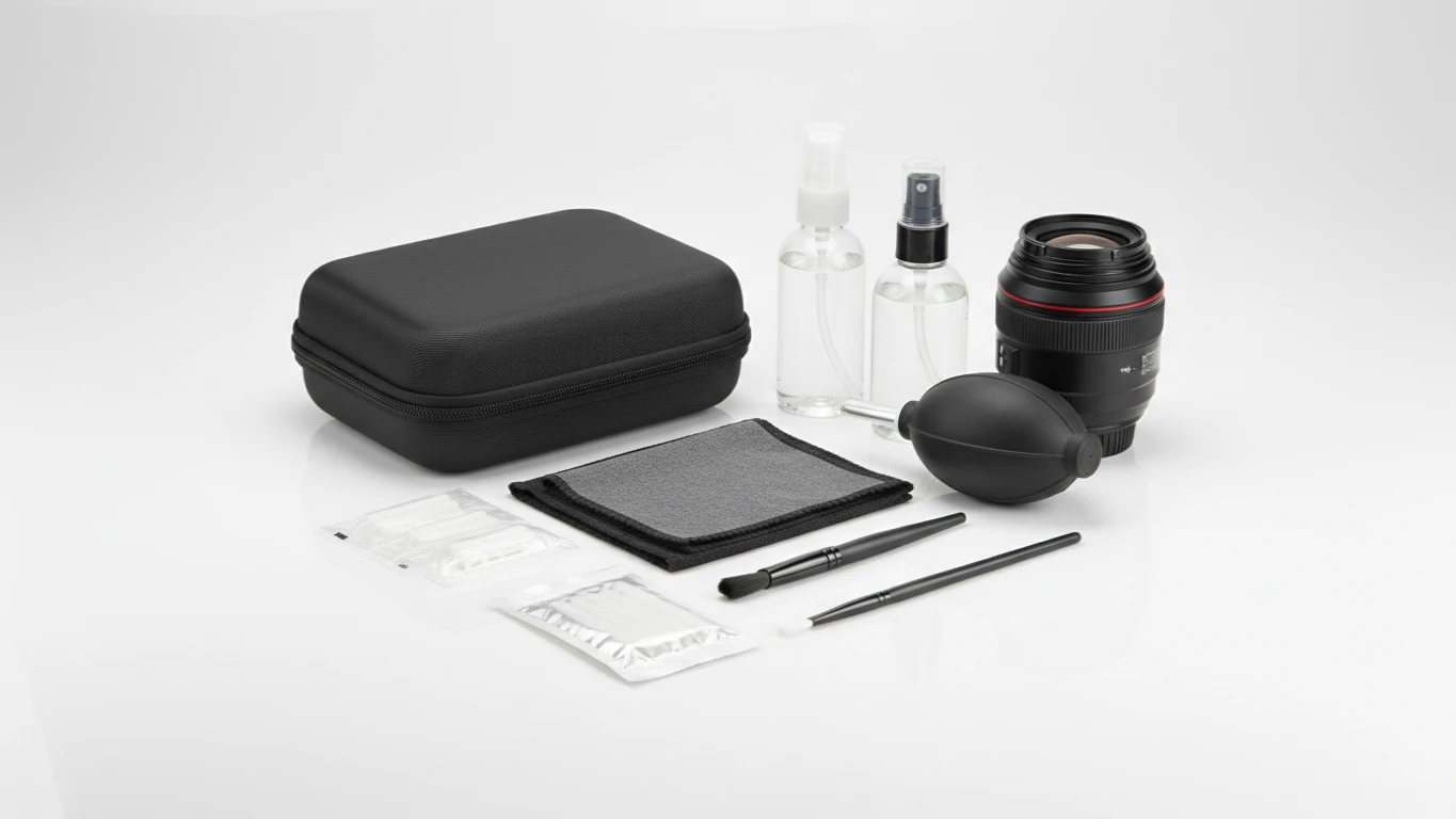 Kit de Limpeza Profissional para Lentes e Sensores