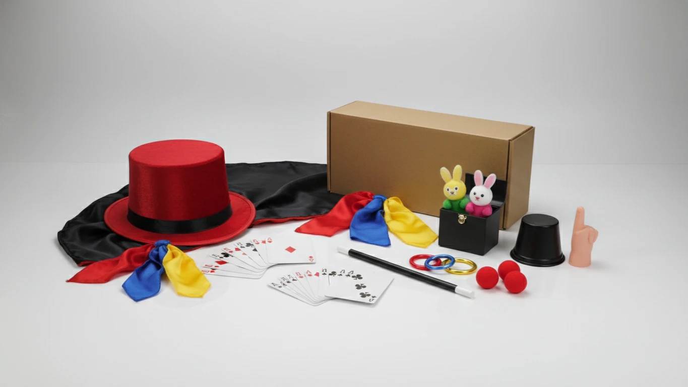 Kit de Mágica Completo para Crianças