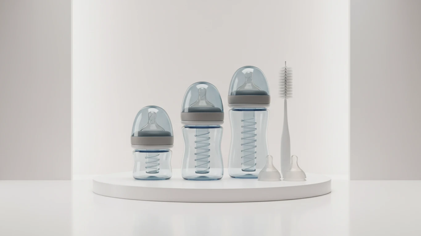 Kit de Mamadeiras Antirrefluxo Premium