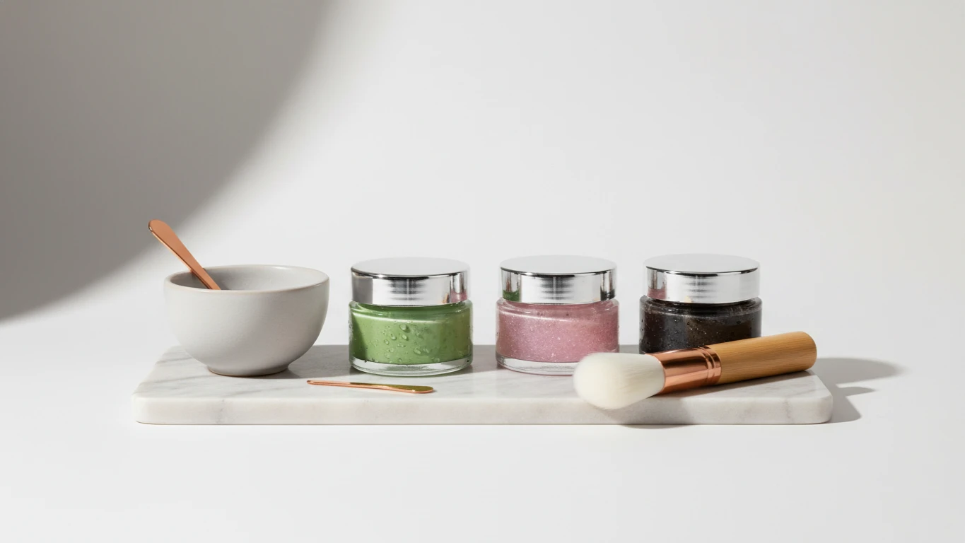 Kit de Máscaras Faciais de Tratamento