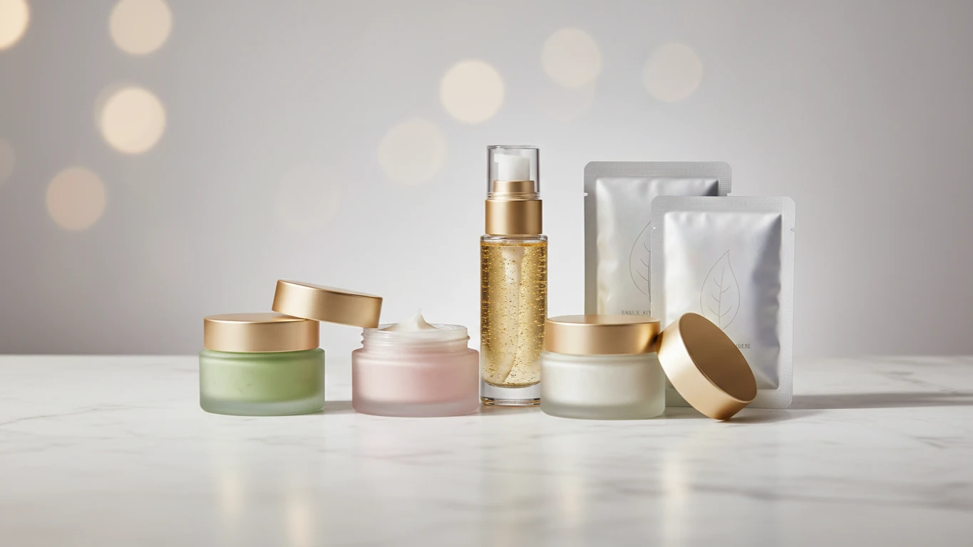 Kit de Máscaras Faciais e Cremes Premium