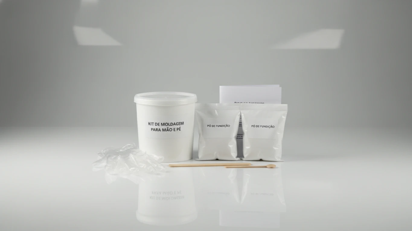 Kit de Moldagem para Mão e Pé
