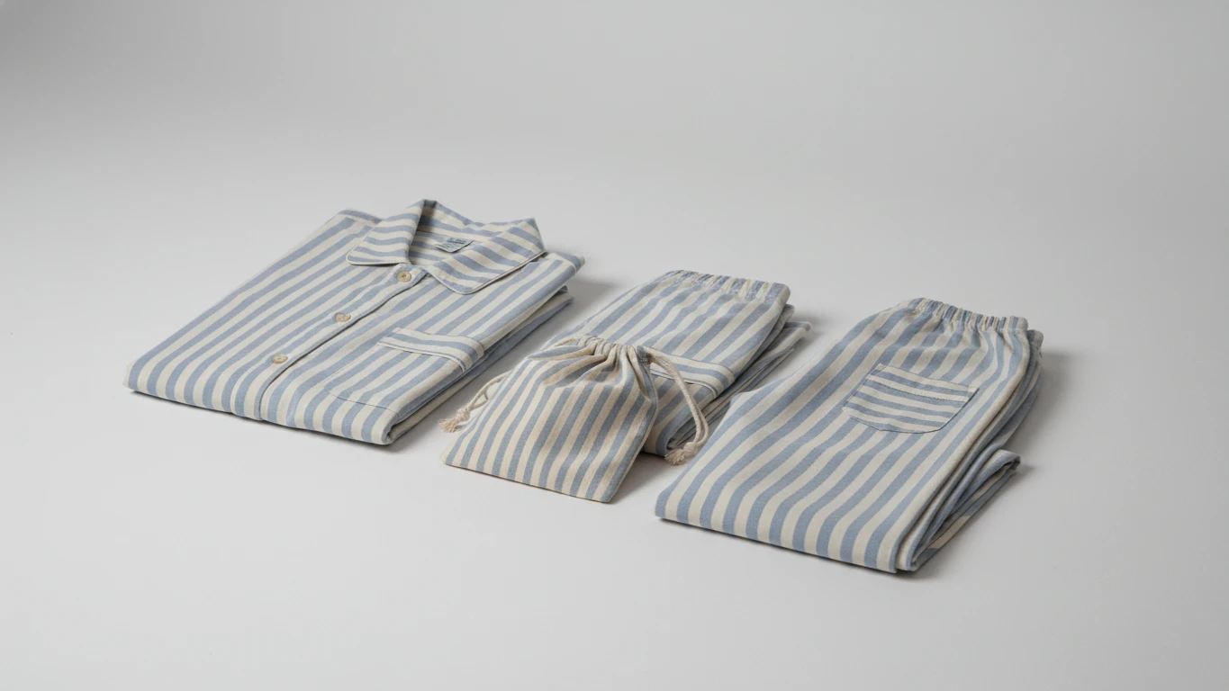 Kit de Pijamas de Algodão Coordenados