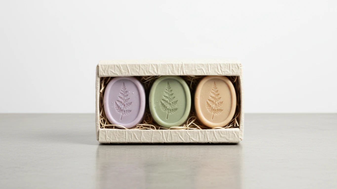 Kit de Sabonetes Vegetais de Luxo