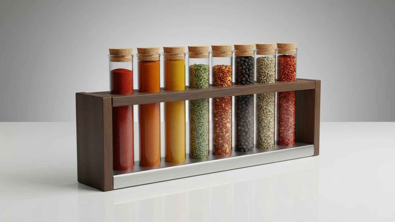 Kit de Temperos do Mundo em Tubetes