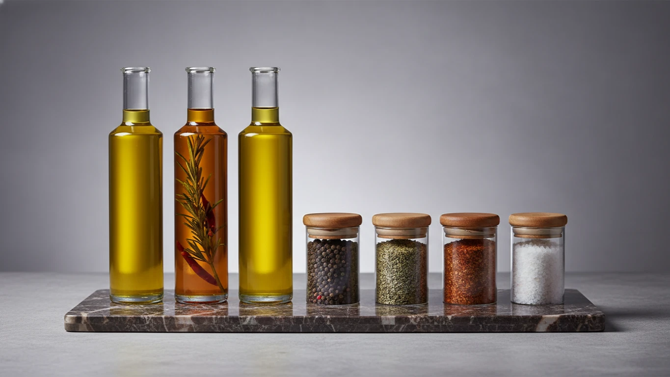 Kit de Temperos e Azeites Especiais