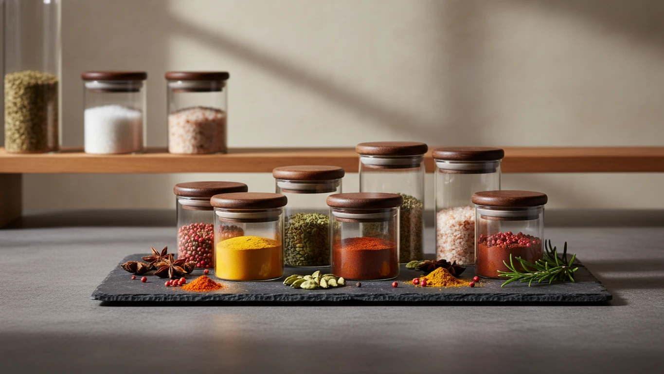 Kit de Temperos e Especiarias Gourmet