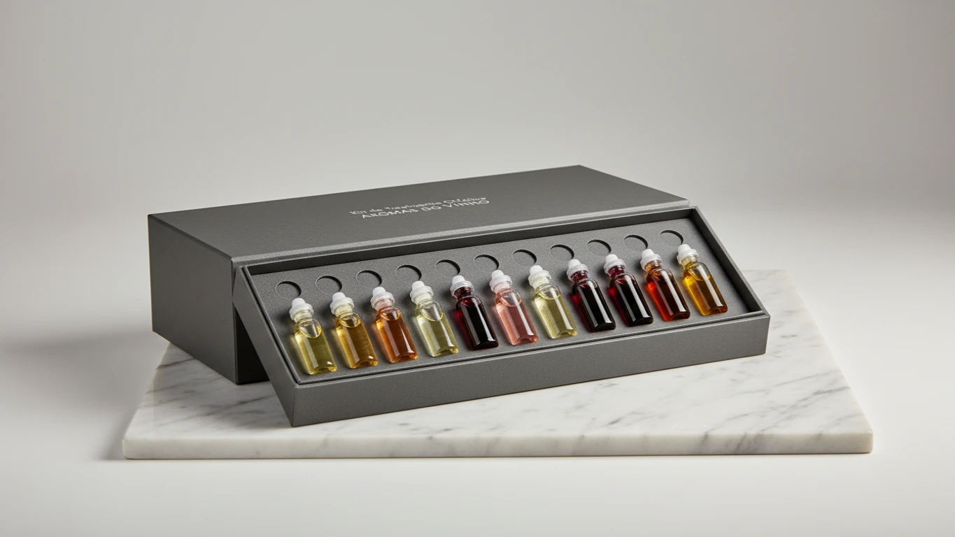 Kit de Treinamento Olfativo Aromas do Vinho