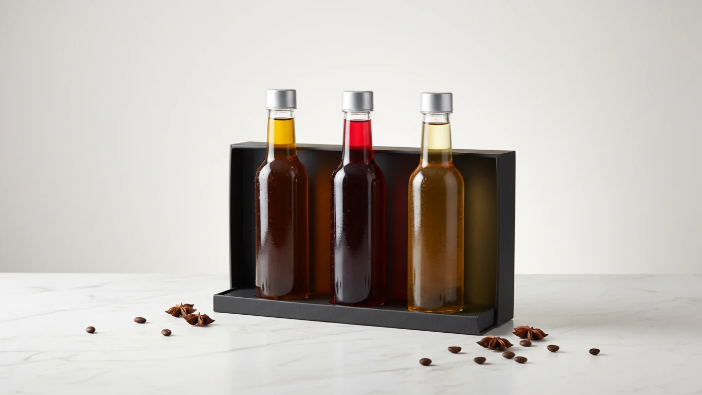 Kit de Xaropes Gourmet para Bebidas