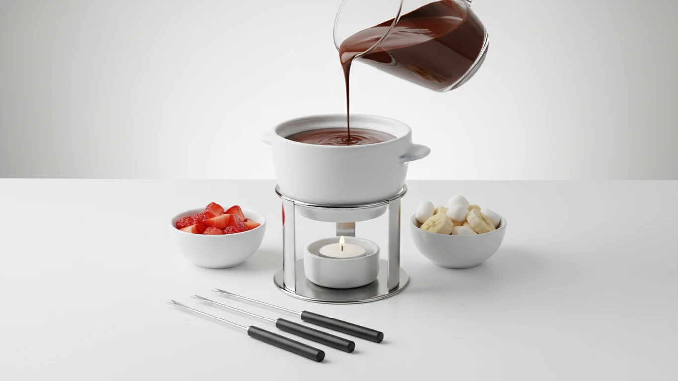 Kit para Fondue de Chocolate