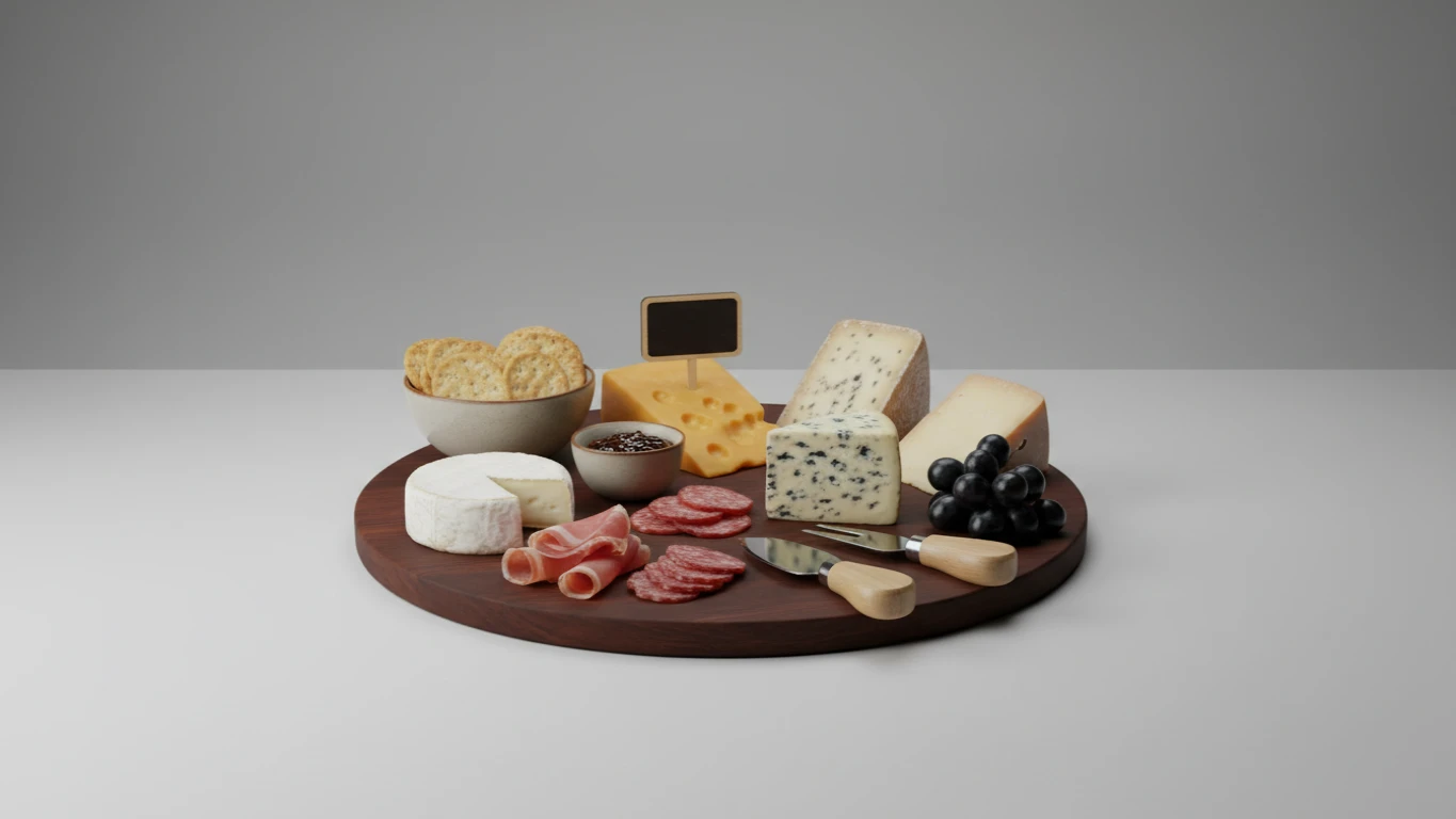 Kit para Noite de Queijos e Petiscos