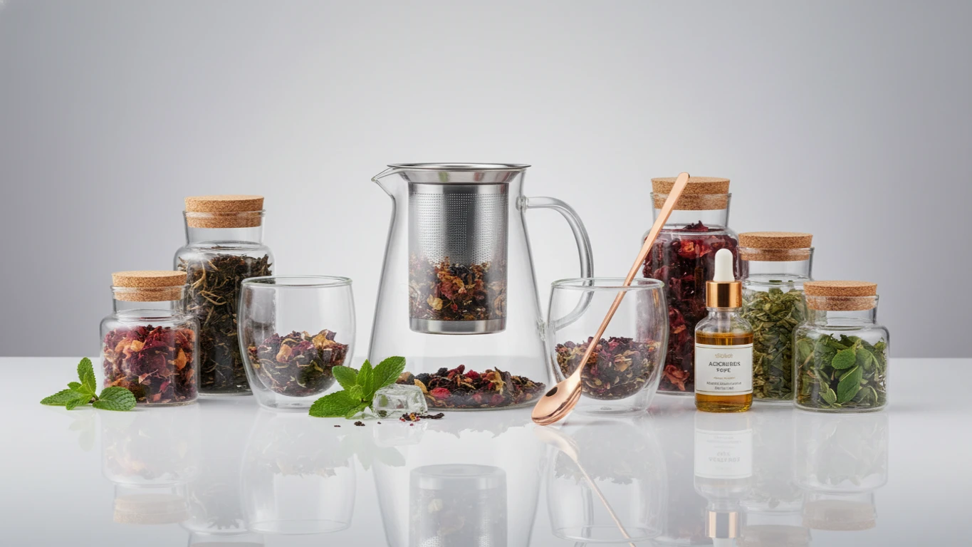 Kit para Preparo de Chá Gelado Gourmet