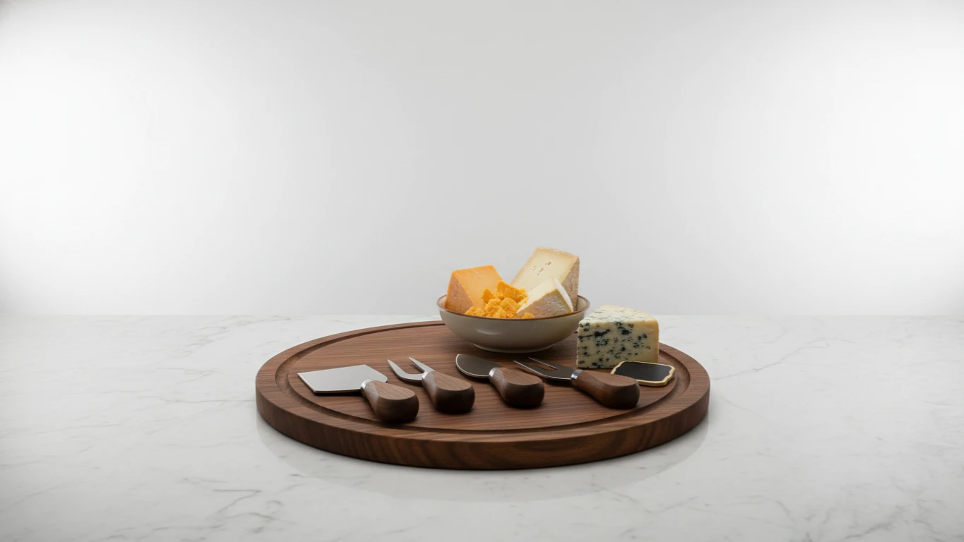 Kit para Queijos com Facas Profissionais