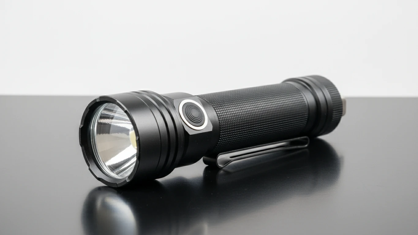 Lanterna Tática Recarregável de Alta Potência