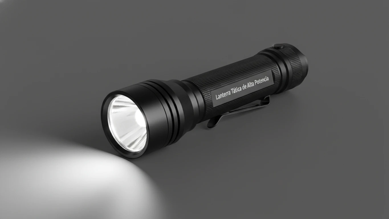 Lanterna Tática de Alta Potência