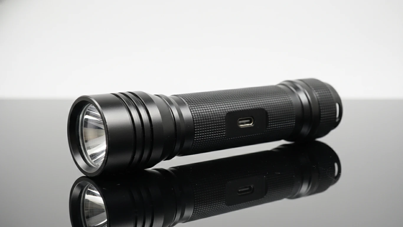 Lanterna Tática de Led Recarregável